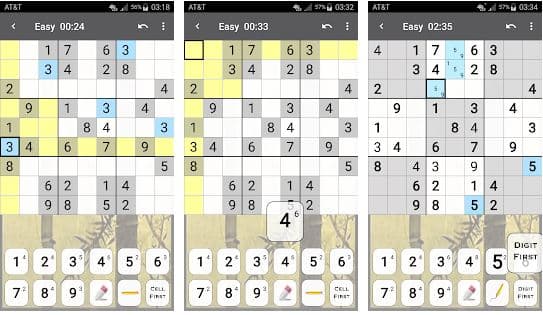 لعبة Sudoku - أفضل الألعاب التي لا تحتاج إنترنت