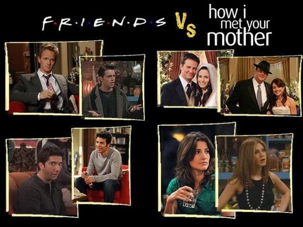How i met your mother vs friends