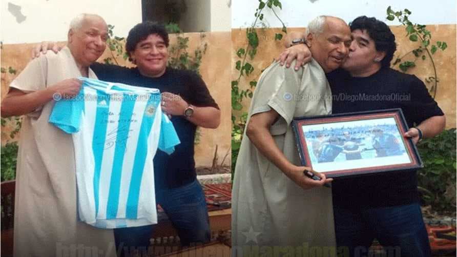 مارادونا والحاج علي بن ناصر
