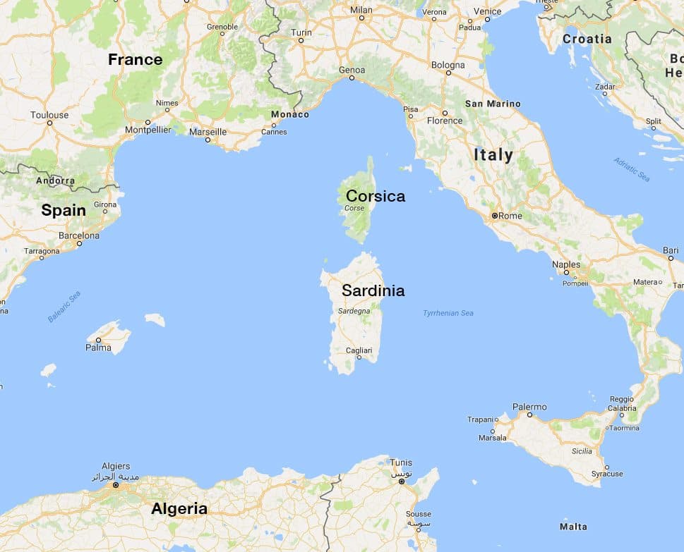 جزيرة كورسيكا