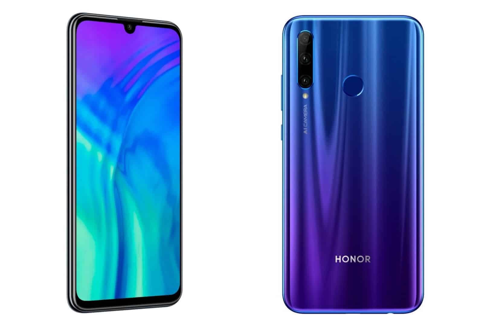 ارخص انواع الموبايلات Honor 20 lite