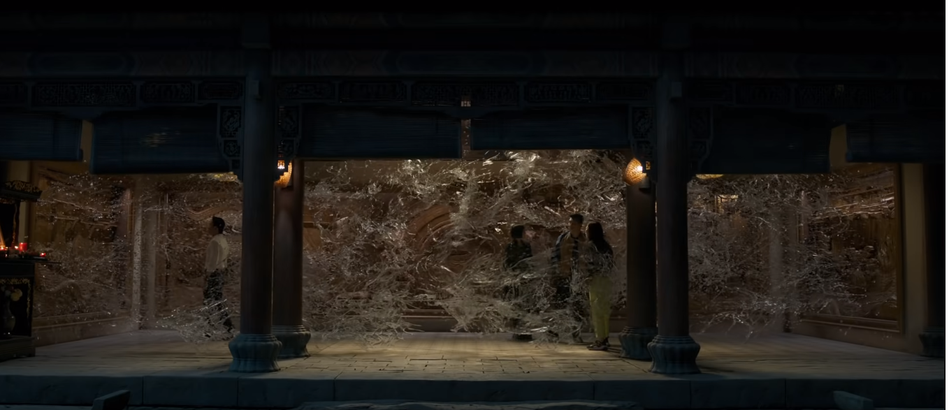 مشهد من انغ شت فيلم Shang-Chi and