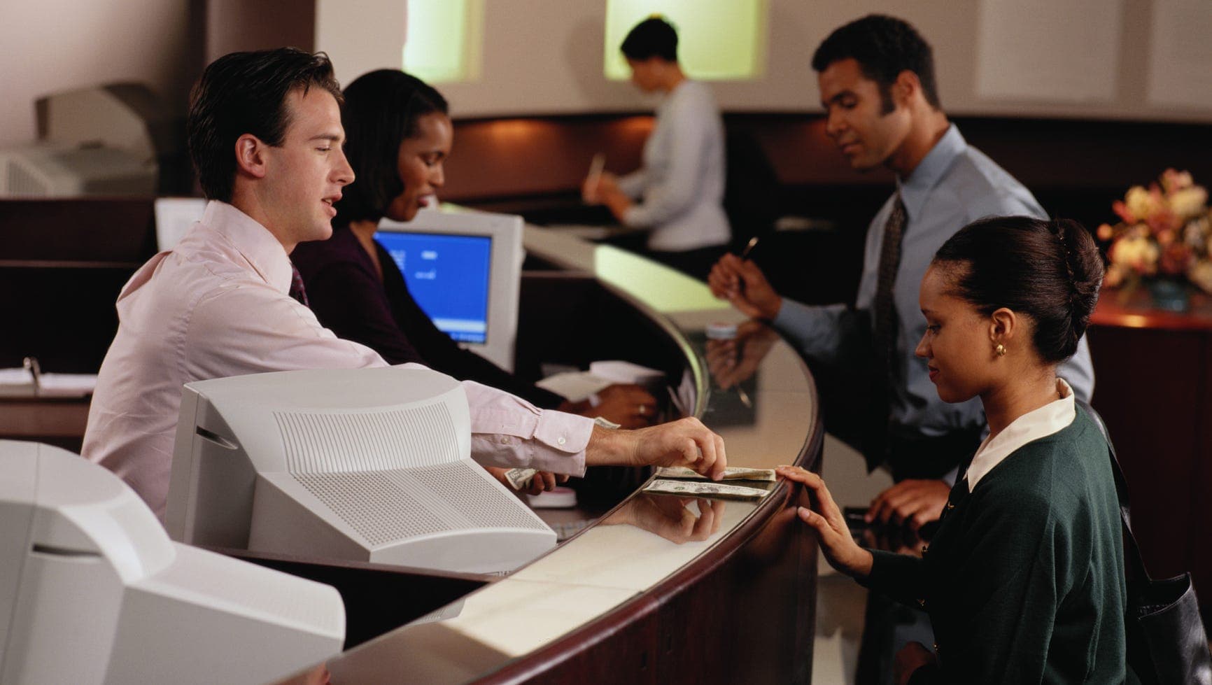Bank teller