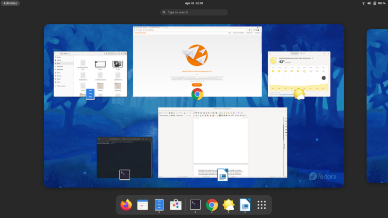 Fedora Linux 34