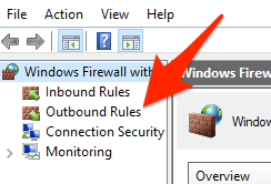 كيفية حظر برامج معينة من الإتصال بالإنترنت في نظام Windows 10