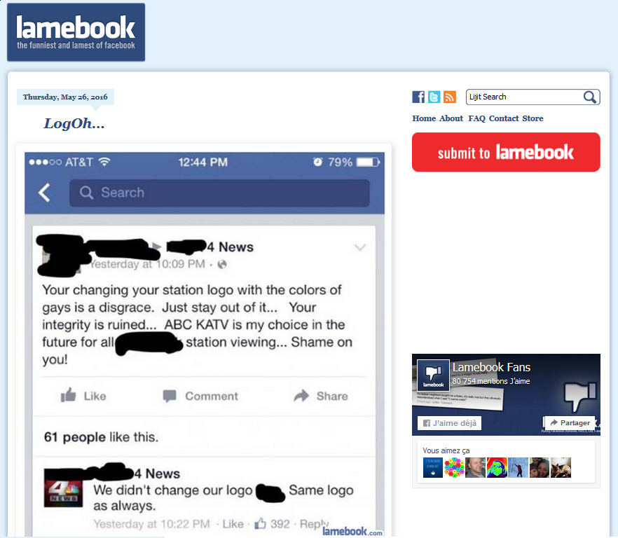 مواقع انترنت ممتعة Lamebook