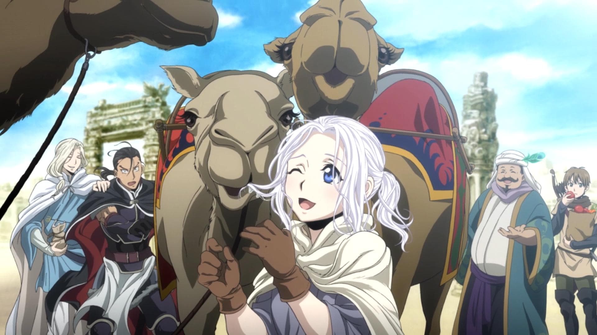 انمي Arslan Senki - الأنميشن
