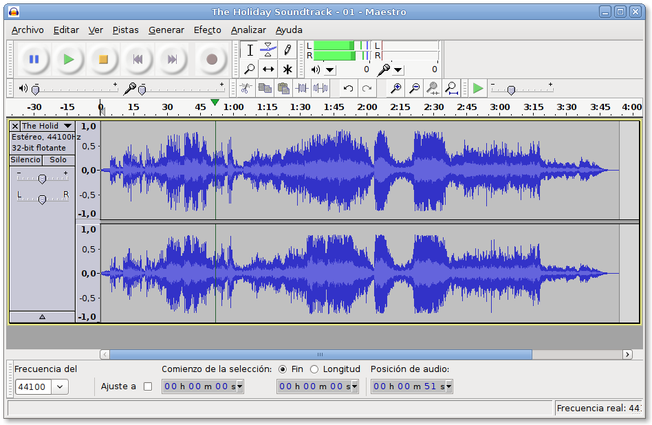 Audacity وهو من أفضل برامج الكمبيوتر
