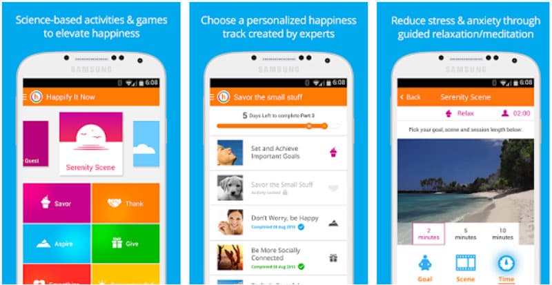 تطبيق Happify