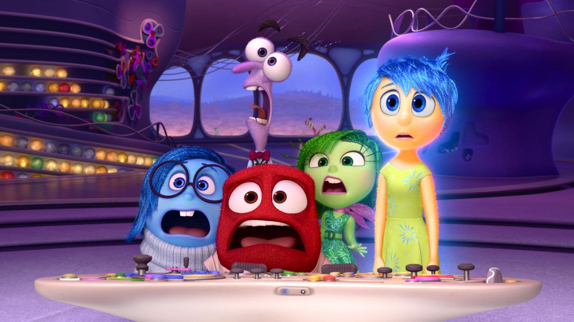 فيلم Inside Out - الشخصيات الرئيسية 