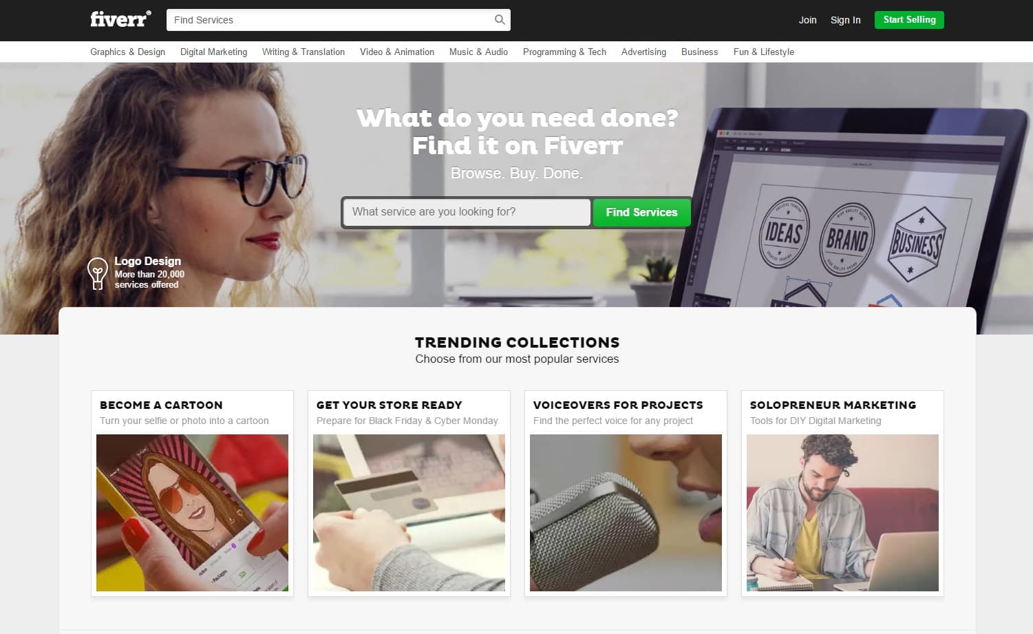 موقع فيفر Fiverr للعمل الحر