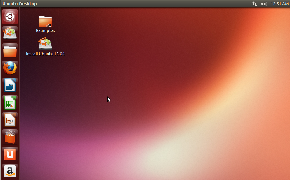 Ubuntu 13.04 desktop