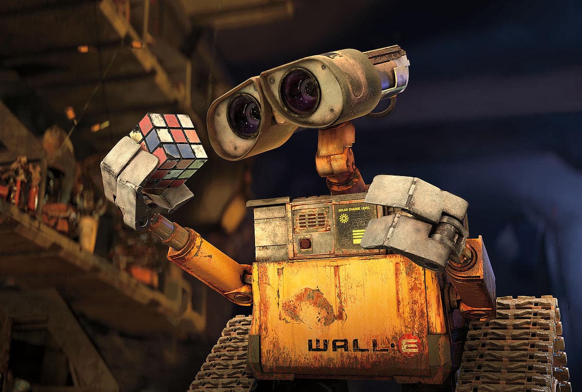 فيلم Wall e - المكعب