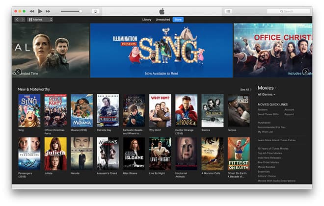 موقع iTunes - خدمات البث المباشر