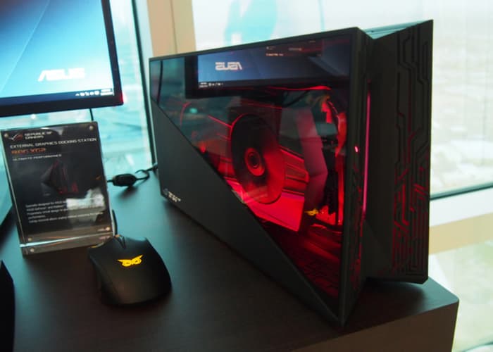 Asus ROG XG Station 2 - كروت الشاشة الخارجية