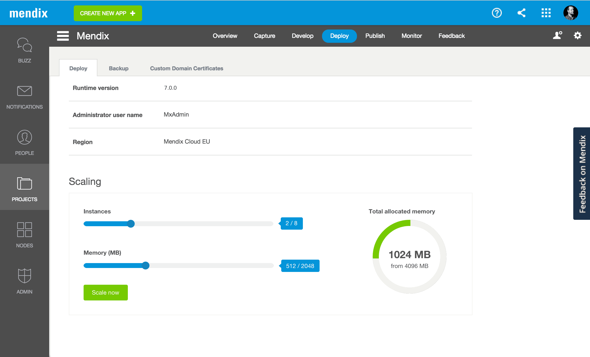 منصة mendix