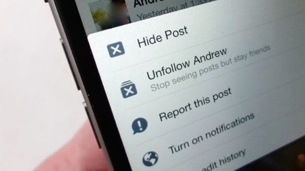 facebook filter news feed