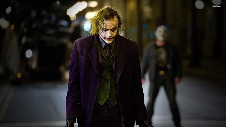 الجوكر في فيلم The Dark Knight