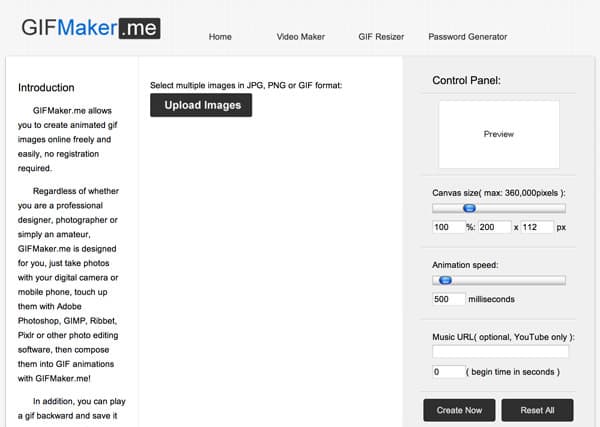 gifmaker / تسعة مواقع لصناعة الصور المتحركة GIF