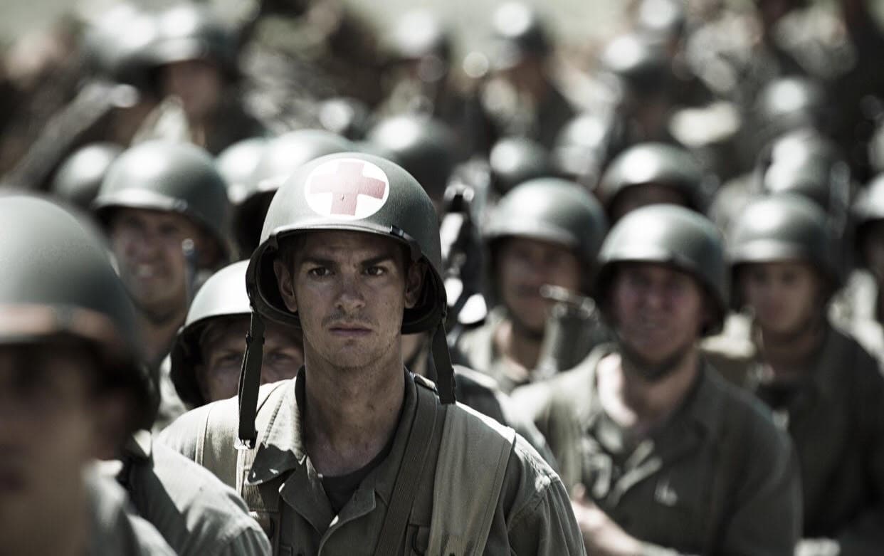 صورة اندرو غارفيلد فيلم Hacksaw Ridge