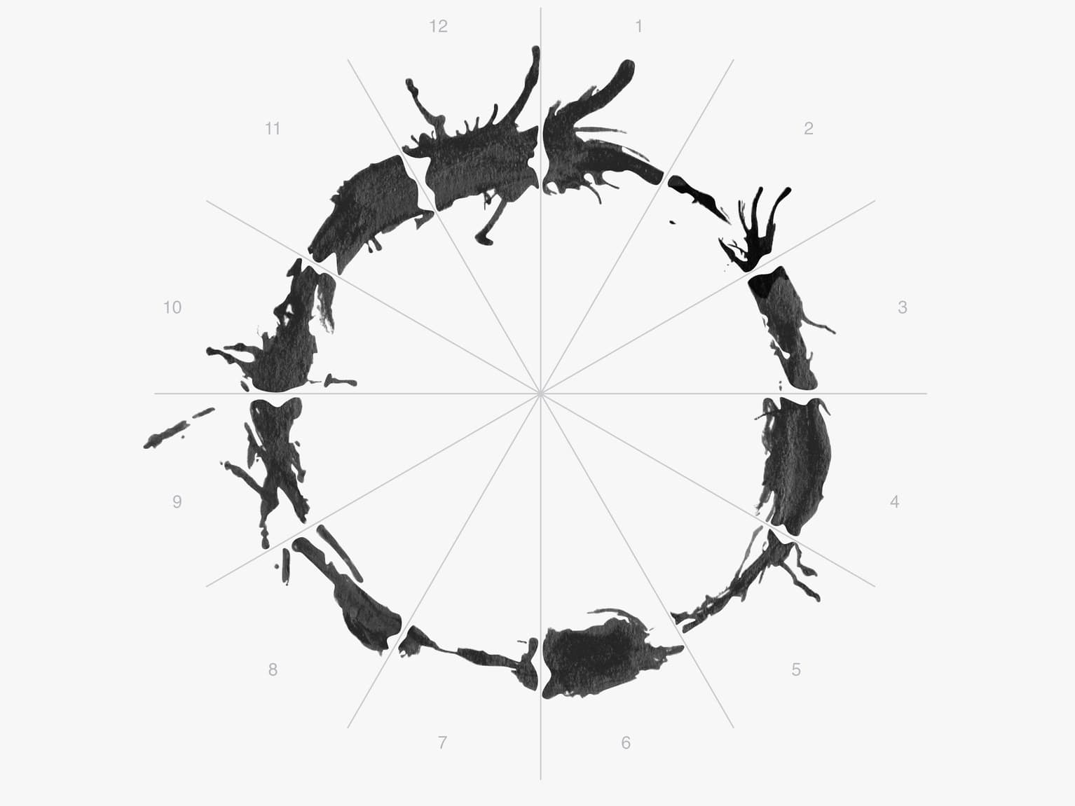 تقسيم الجملة من كتابة الفضائيين في فيلم Arrival 2016