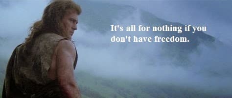 افضل الافلام التاريخية - اقتباس Braveheart 2