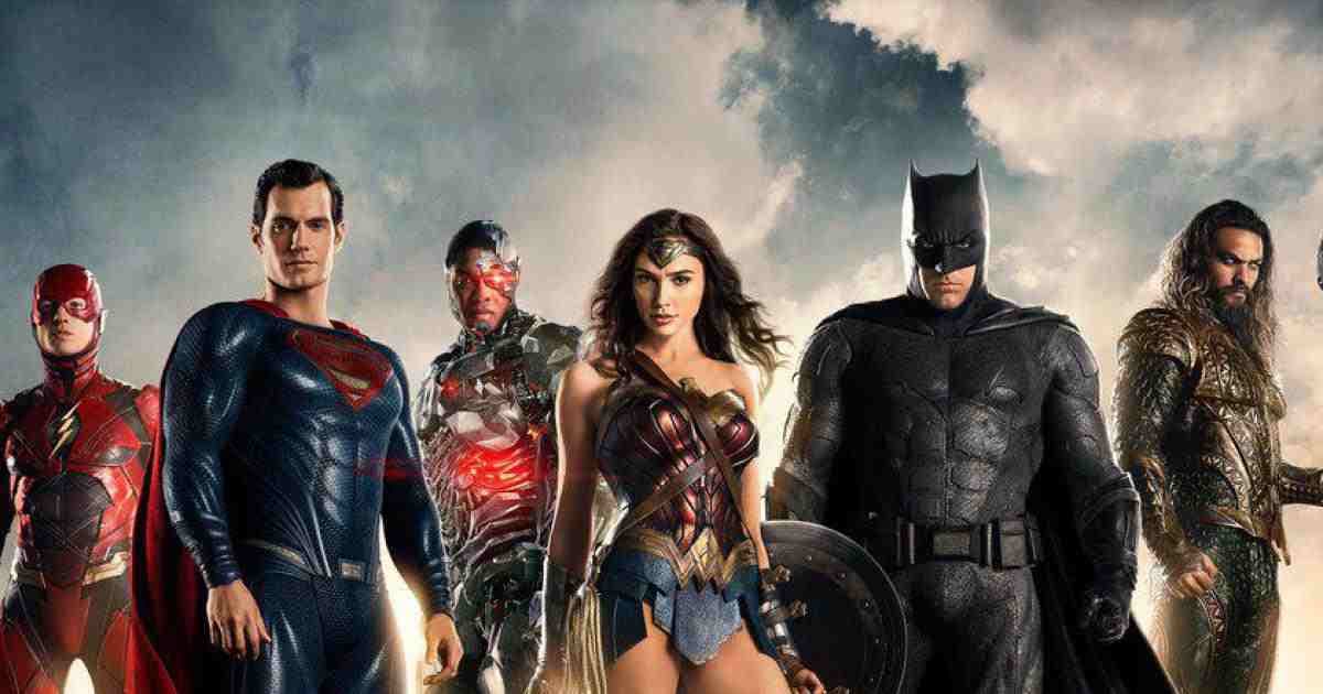 ابطال فيلم justice league