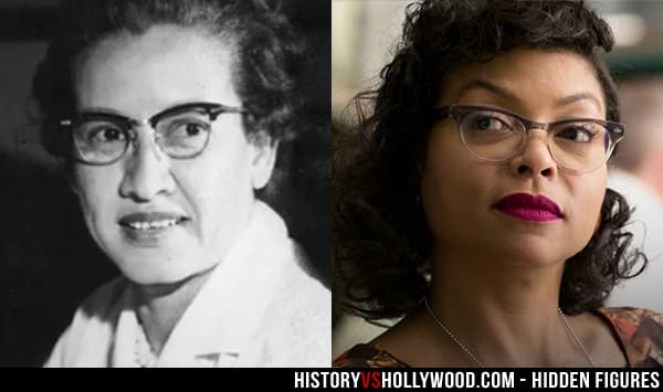 كاثرين جونسون في فيلم Hidden Figures