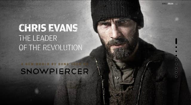 افلام الخيال العلمي 2014 - فيلم Snowpiercer