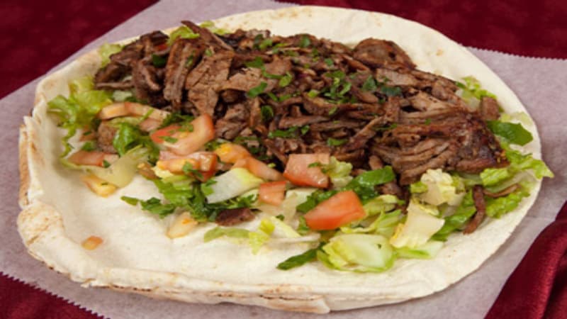 شاورما المقلاة