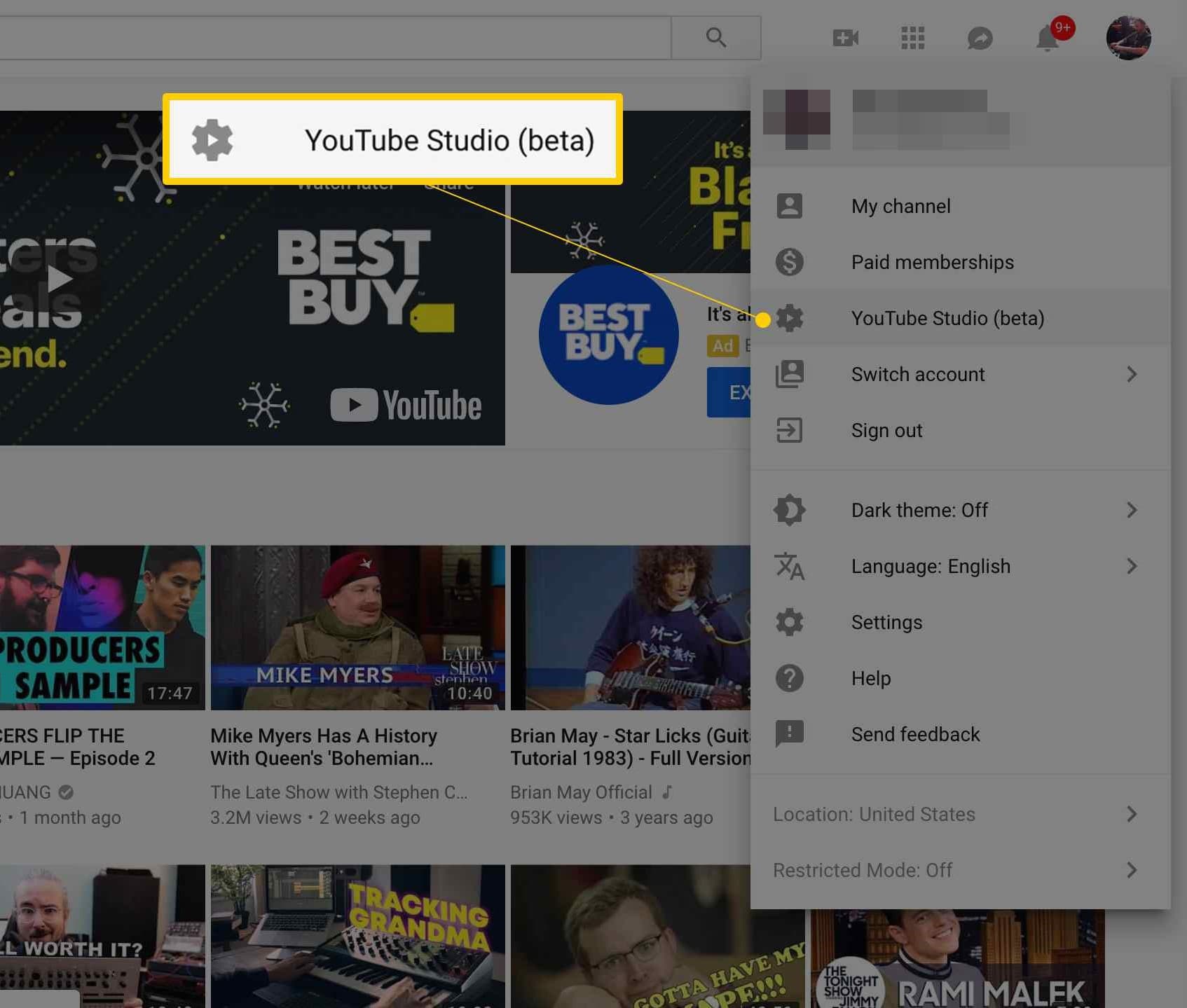الحصول على تحليلات مشاهدي قناة اليوتيوب