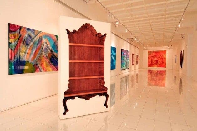 مكتبات بتصاميم غريبة