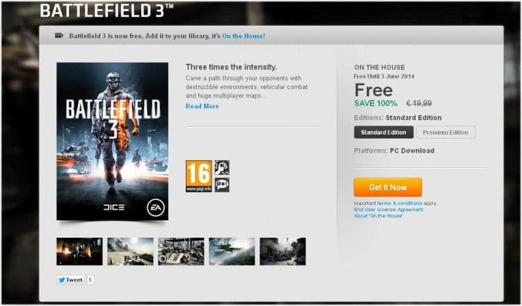 تحميل لعبة Battlefield 3