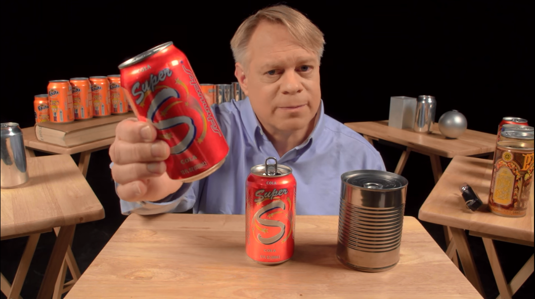 لماذا تكون العلبة صلبة قبل فتحها