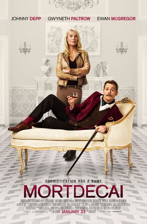 فيلم Mortdecai - ملصق