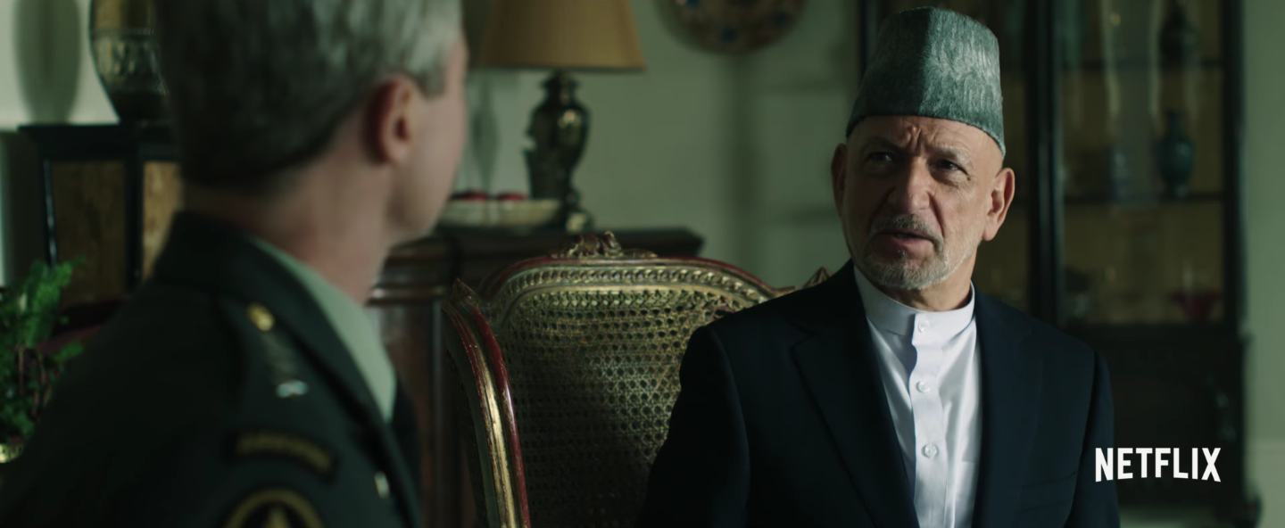 براد بيت وبن كينجسلي فيلم War Machine