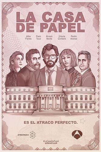 La Casa de Papel بوستر