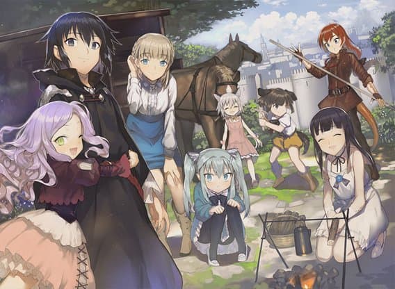 انمي Death March kara Hajimaru Isekai Kyousoukyoku