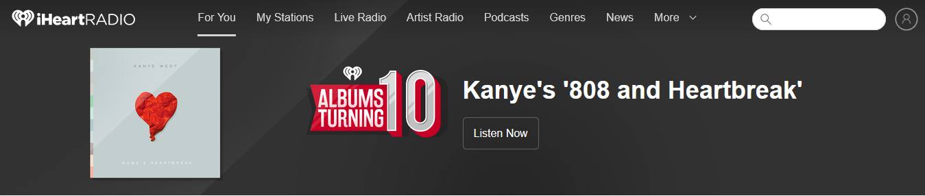 تطبيق راديو iHeartRadio