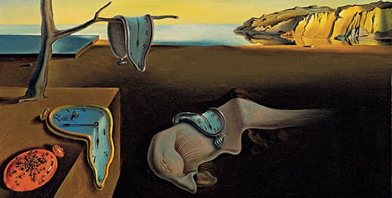 حضور الذاكرة لسلفادور دالي