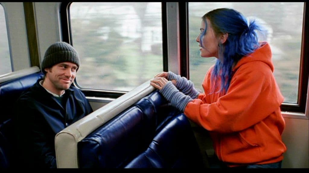 شرح فيلم Eternal Sunshine كيت وينسلت وجيم كاري