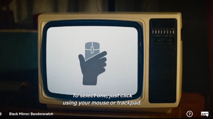 بداية الحلقة حلقة Bandersnatch