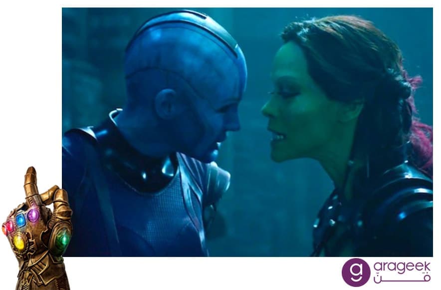 شخصيتي جامورا ونيبولا