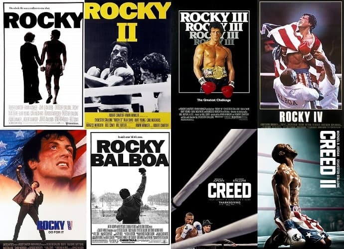 سلسلة أفلام Rocky سيلفستر ستالون