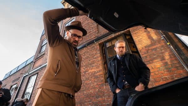 مشهد من فيلم The Gentlemen