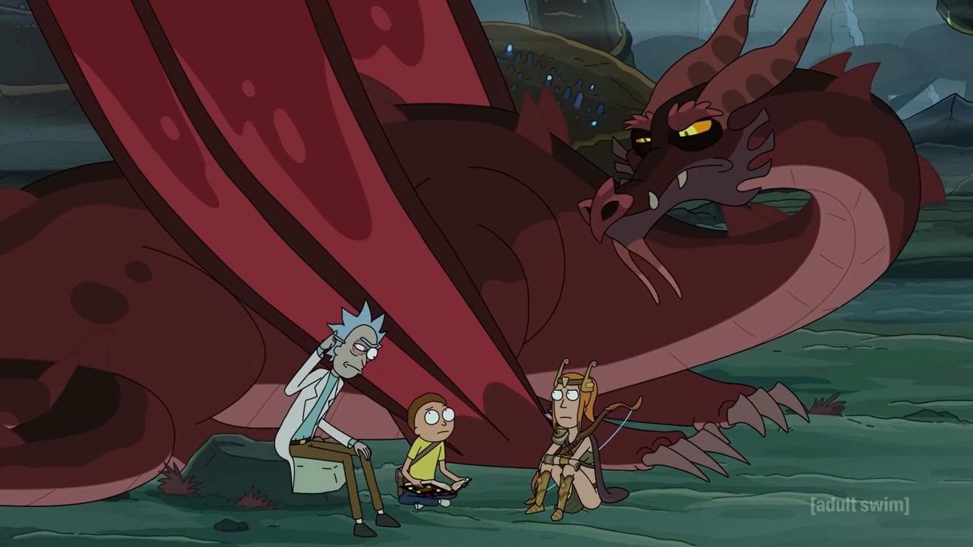 التنين من الحلقة الرابعة