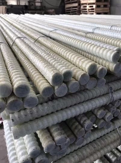 حديد التسليح المقوى بالألياف الزجاجية Fiberglass rebar (FGRP)