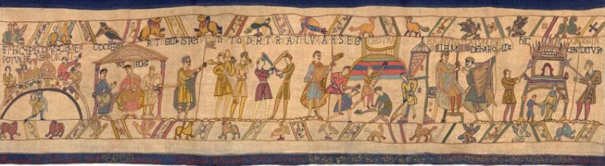 مناقشة بين ويليام وإخوته، وبناء قلعة موتّ (motte)