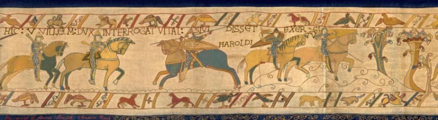 ويليام يقود حصانه