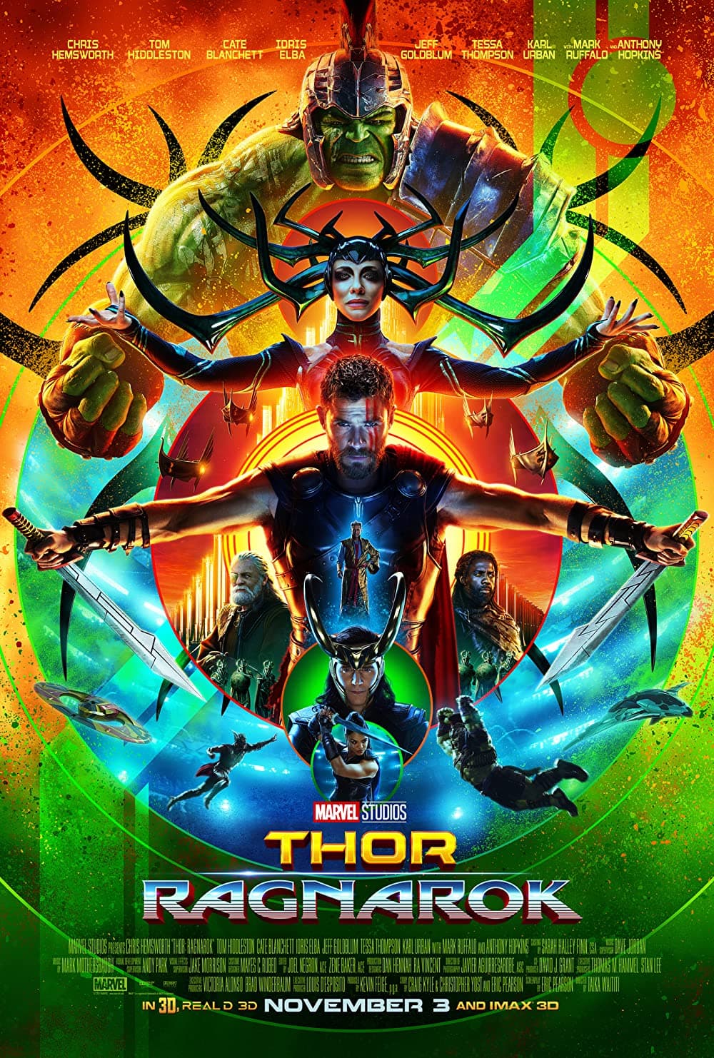 بوستر Thor : ragnarok